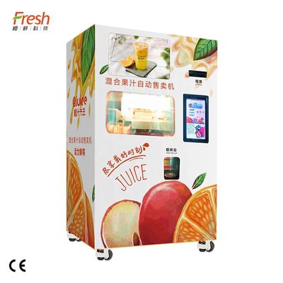 Máy bán nước cam ép táo thương mại Tự động 220V Màu tùy chỉnh