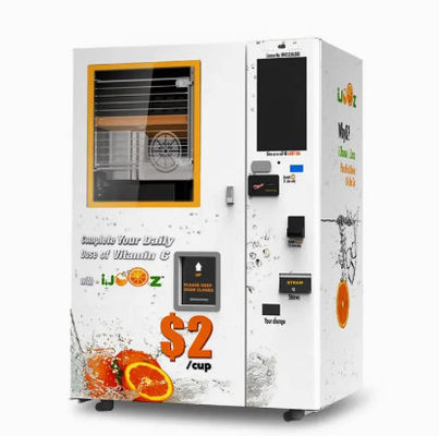 Máy bán nước ép trái cây tự động Mall Tự phục vụ với người chấp nhận hóa đơn