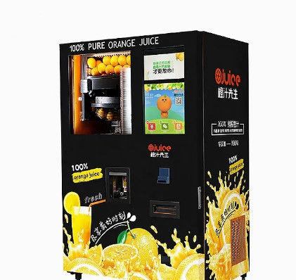 Máy bán nước ép trái cây tươi Saimon Bình áp lực PLC 800W cho sân bay