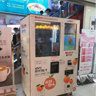 Máy bán nước ép trái cây tươi Saimon Bình áp lực PLC 800W cho sân bay