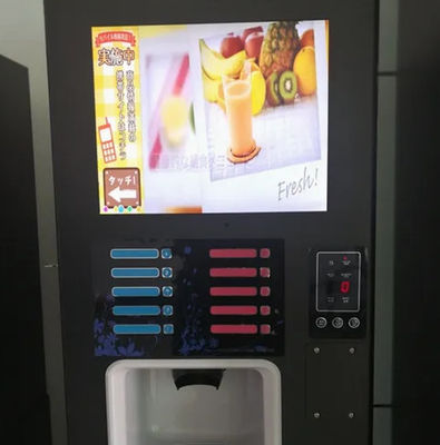 Máy bán nước trái cây tự động Máy vắt nước lạnh Làm nóng 1600W Làm mát 150W