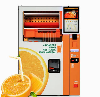 Máy bán nước trái cây tự động Máy làm nước cam tự động Thương mại 1100W