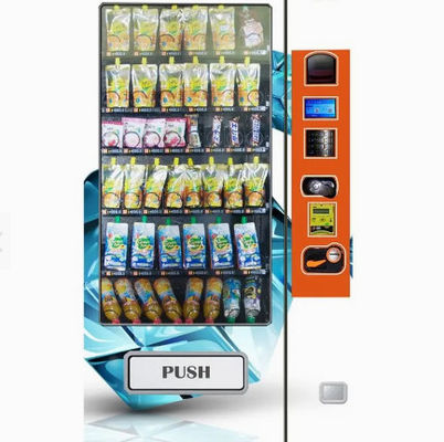 Combo ngoài trời Máy bán nước cam tiêu chuẩn với đầu đọc thẻ