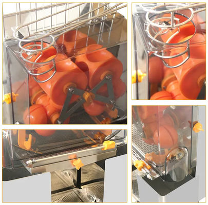 Heavy Duty Fresh Squeezed OJ Machine Thép không gỉ chống ăn mòn thương mại