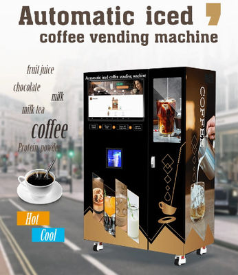 Máy bán nước trái cây hoàn toàn tự động trong nhà ngoài trời cho trung tâm siêu thị