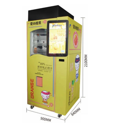 Máy ép trái cây bằng thép không gỉ Máy bán hàng tự động cho thực phẩm và đồ uống
