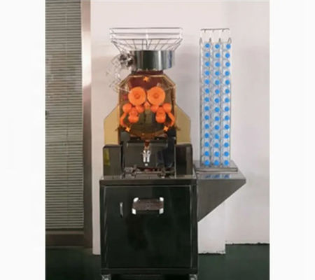 Máy bán nước ép cam bằng kim loại công nghiệp Máy tự động bằng thép không gỉ