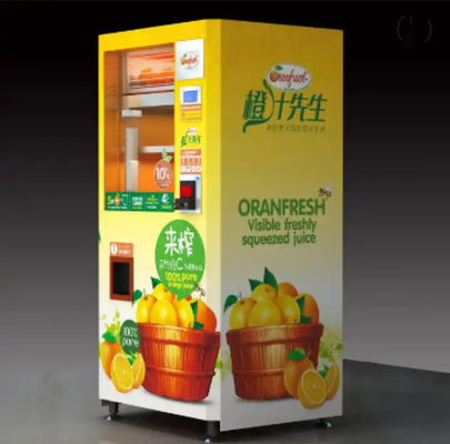 Máy bán nước cam tươi 350ml Thanh toán bằng tiền xu thương mại bằng thẻ tín dụng