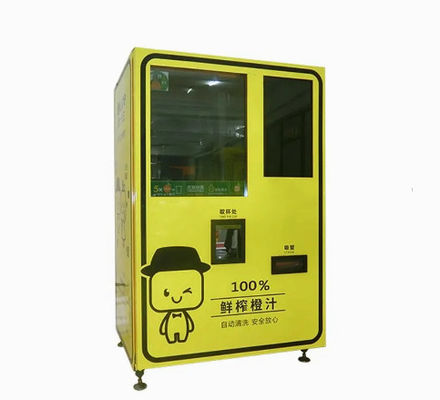 Máy bán nước ép trái cây tự phục vụ thông minh tự động cho nhà ga