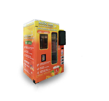 Máy bán nước trái cây tươi tự nhiên Kiosk bán hàng tự phục vụ 24 giờ Tùy chỉnh