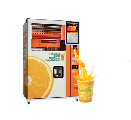 Máy bán hàng tự động thanh toán mã QR không dây 1100W cho nước ép trái cây