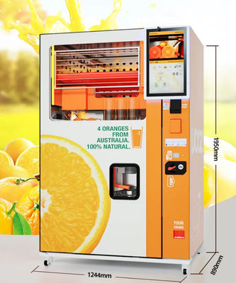 Máy bán hàng tự động thanh toán mã QR không dây 1100W cho nước ép trái cây
