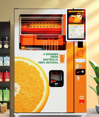 Máy bán hàng tự động thanh toán mã QR không dây 1100W cho nước ép trái cây