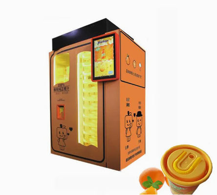 Trung tâm mua sắm Máy ép nước cam tự động Máy bán đồ uống ngoài trời
