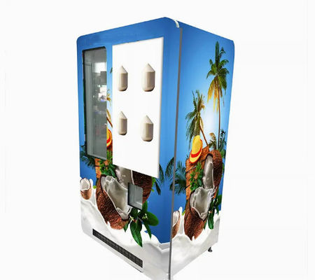 Máy bán nước trái cây tự động dừa tươi Màn hình cảm ứng thông minh đa chức năng
