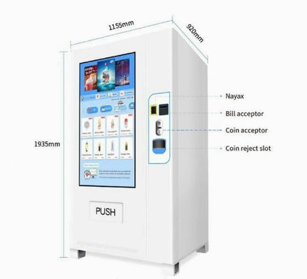 Thực phẩm ăn nhẹ Máy làm nước ép cam Máy bán hàng tự động cho hiệu thuốc trường học