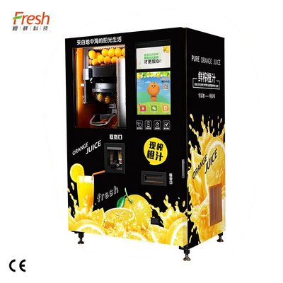 Máy bán nước trái cây kim loại tự động 800W với nhiệt độ từ 0-10 °C