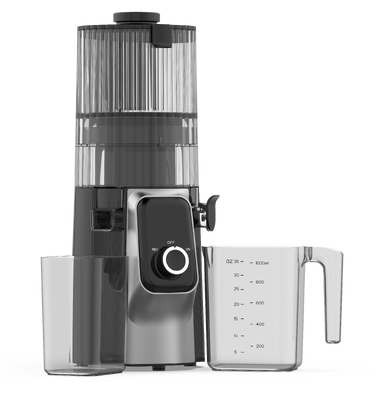 Quiet Slow Juicer HJ102C, Máy nước ép không lọc thức ăn trái cây toàn bộ với chức năng chống tắc nghẽn ngược