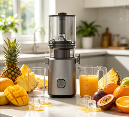 Máy ép chậm Fresh Smart HJ303 siêu rộng – Biến buổi sáng của bạn tràn đầy năng lượng từ dứa nguyên quả với ống tiếp liệu 155mm, phễu chứa 2400ml, ép lạnh 200W & tự làm sạch
