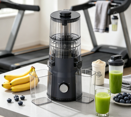 Máy ép nhai chậm nhỏ gọn Smart HJ103 mới ️ Sự lựa chọn của người tối giản cho dinh dưỡng sạch sẽ, đơn giản với vòi 135mm rộng, máy in lạnh 200W và tự làm sạch