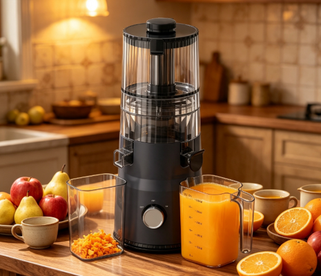 Smart HJ102D mới, đa chức năng Máy ép nhai chậm tạo ra những khoảnh khắc hạnh phúc với 6 chế độ, chuông rộng 135mm, nén lạnh 200W và tự làm sạch