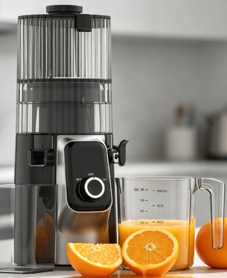 Máy ép nhai chậm Smart HJ102C mới ️ Máy ép giúp bạn xây dựng thói quen lành mạnh với 3 tốc độ điều chỉnh, chuông rộng 135mm, máy ép lạnh 200W và tự làm sạch