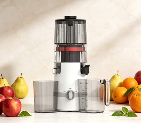 Smart HJ102B nước ép nhai chậm mới ️ Điều thiết yếu hàng ngày cho các gia đình quan tâm đến sức khỏe với chuông 135mm, máy in lạnh 200W, tự làm sạch và khóa