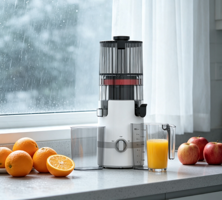 Máy ép chậm thông minh Fresh HJ102B – Bắt đầu ngày mới khỏe mạnh với ống tiếp liệu 135mm, ép lạnh 200W, tự làm sạch & khóa an toàn cho gia đình