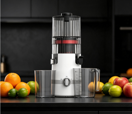 Fresh Smart HJ102B Slow Chewing Juicer ️ Bắt đầu mới của gia đình bạn xứng đáng với 135mm Chute, 200W Cold Press, tự làm sạch & an toàn khóa đáng tin cậy