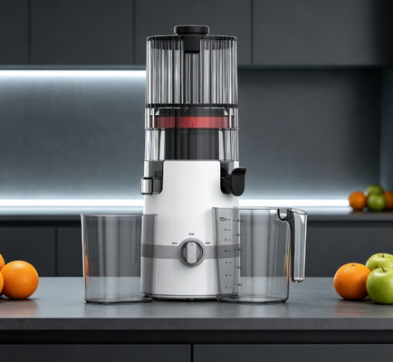 Máy ép nhai chậm Smart HJ102B mới   Giải pháp gia đình hoàn chỉnh với an toàn Pro-Lock, Chute 135mm, Press lạnh 200W & Tự làm sạch cho mọi lứa tuổi