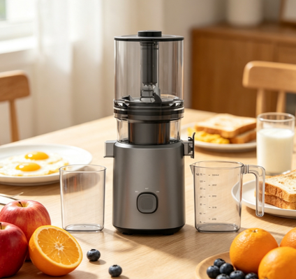 Máy ép chậm tự nhiên Fresh Smart HJ303 — Ép chậm tự nhiên.