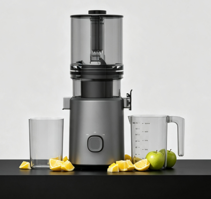 Máy ép chậm thông minh Fresh Smart HJ303 — Từ trái cây đến ly. Không dừng. Không khởi động lại. Chỉ chảy.