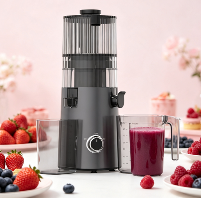 Tươi Smart HJ103 QuietSpin Slow Chewing Juicer   So Quiet, You'll Forget It's Running Tức là bạn sẽ quên nó đang chạy