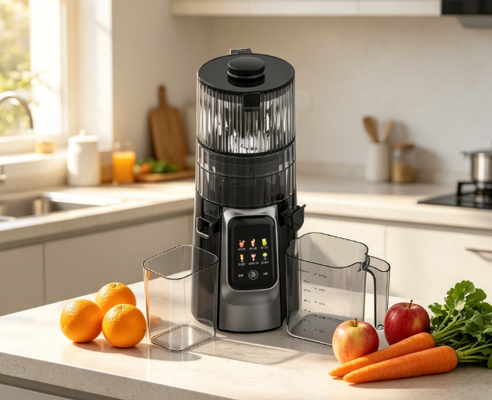 Máy ép chậm đa năng HJ102D Lý tưởng cho Gia đình & Quán nước ép nhỏ