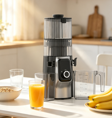 ABS bền cơ thể chậm Juicer HJ102C, một phút giặt trái cây Extractor