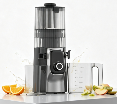 Máy ép chậm 3 bộ phận Easy Clean HJ102C, Máy ép táo nguyên quả miệng rộng